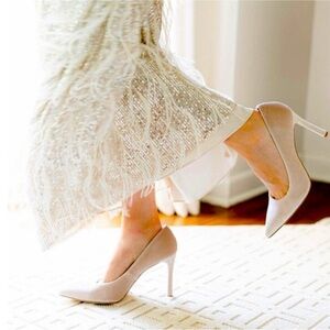 ANTONIO MELANI Cream High Heels